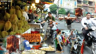 Amazing Cambodian street food  So Yummy Plenty food, Chicken, Fish, Khmer Cake & More #food #yummy