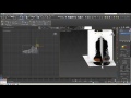 3D Max моделирование кроссовка (3D Max create boots)
