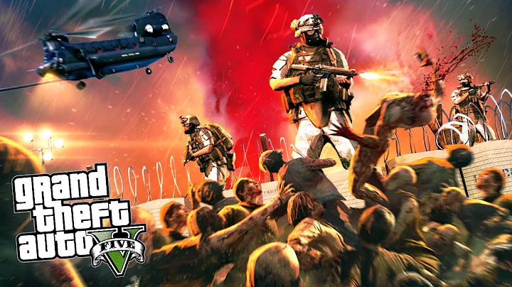 ZOMBIE HORDE ATTACKS MILITARY BASE in GTA 5 RP! - DayDayNews