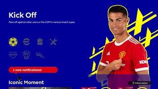 Ronaldo iconic moments in pes 22 / Best goals efootball 22 screenshot 3