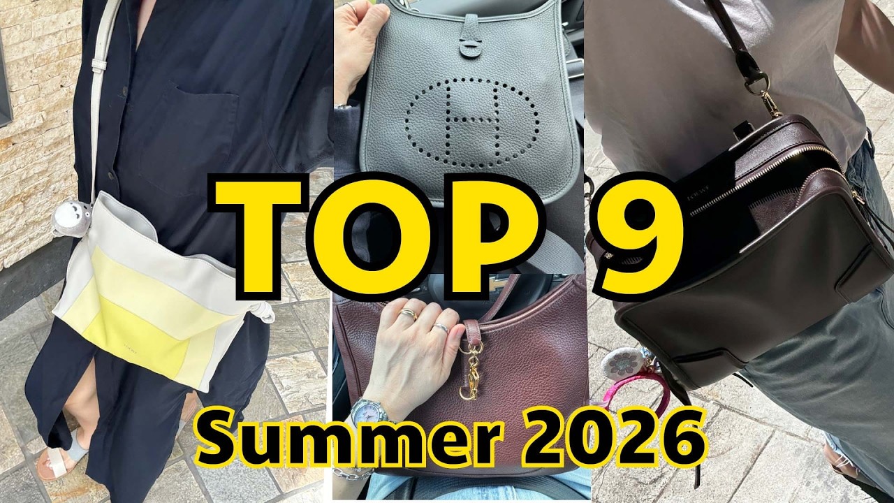 人気のUSED　BAG TOP 9 | MOST USED BAGS | Summer 2026 - YouTube