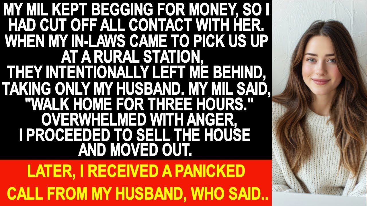 My mother-in-law kept asking me for money. I refused and then.