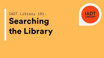 How to search IADT Library (Discovery)