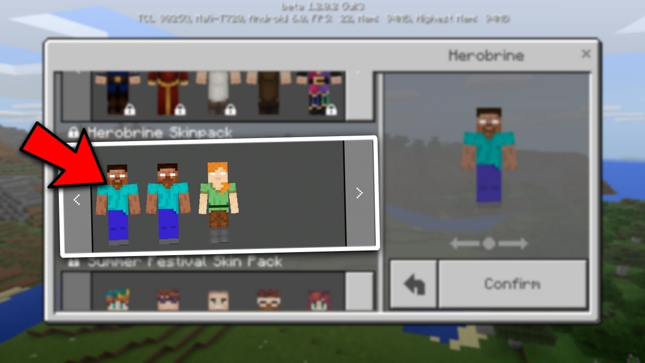 Herobrine Skin