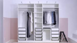 How to organize your wardrobe - IKEA كيف تنظم دولاب الملابس - ايكيا