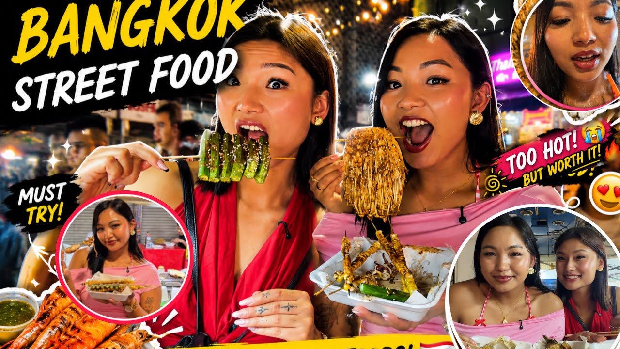 TRYING VIRAL STREET FOODS IN BANGKOK😱🤤@Rashuu_22😍 || Thailand Vlog🔥