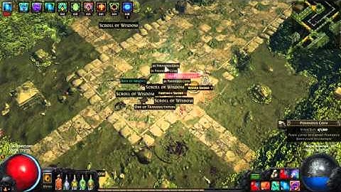 Orchard Map - LuminousSpark - Spark Build 2.2 (Crit Support Vaal Spark)