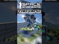 Making A Big Hole | Space Engineers Space Elevator Again Time Lapse #shorts Part 11