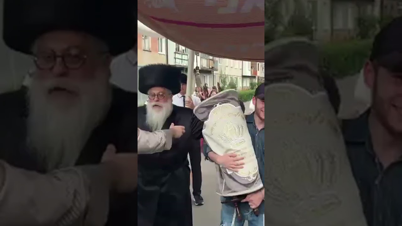 Hachnosas Sefer Torah at the Tzion of Rav Shlomo Karliner zt”l in Ludmir, Ukraine