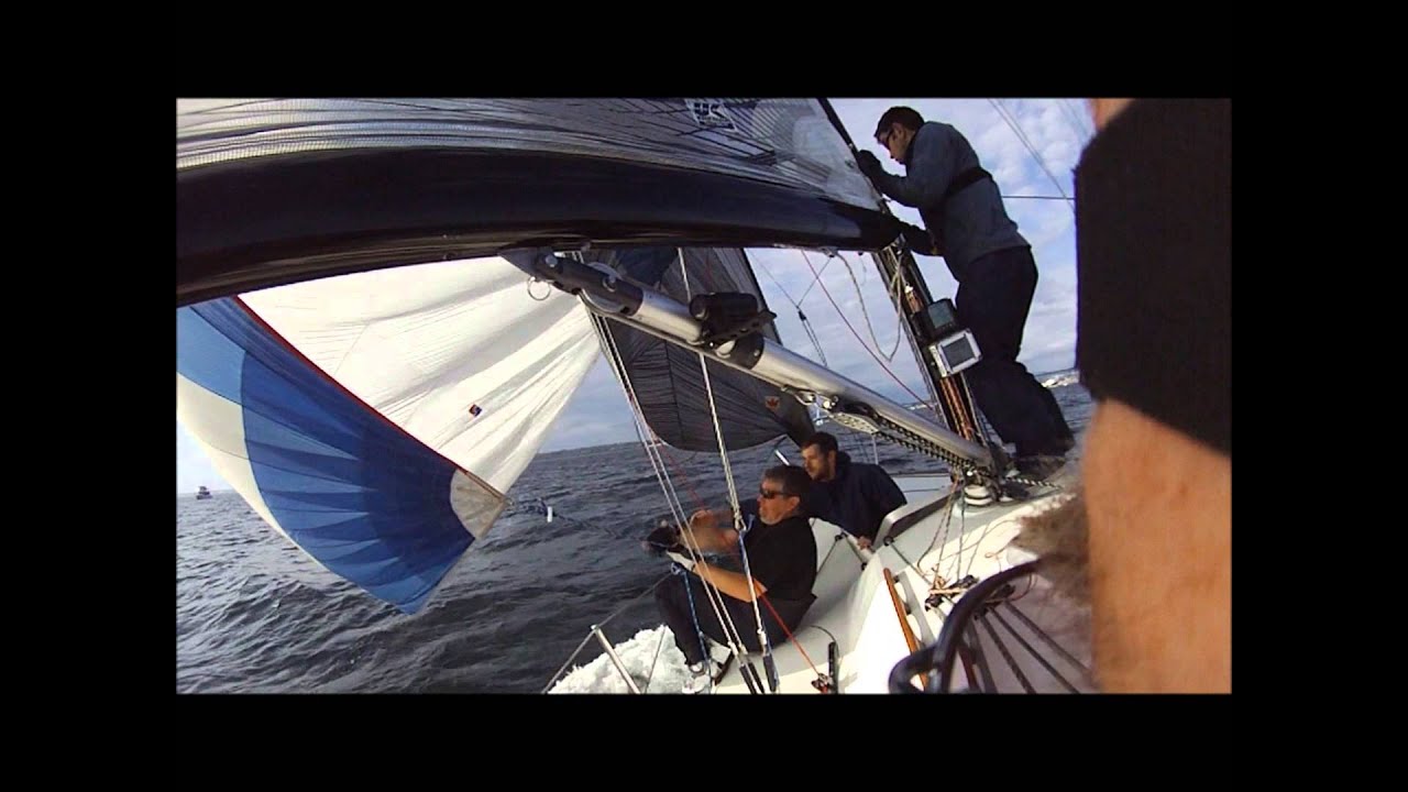 Racing Hravn May 28 2014 sailboat racing Bellingham Bay J33 sailing