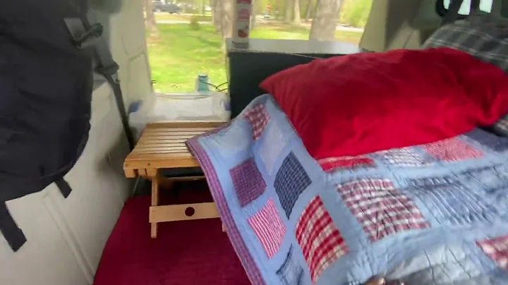 Basic Dodge Caravan Camper | Clutter Free | No Build - 4 Days in the Van ##clutterfree