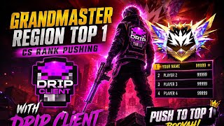 NEW DRIP CLIENT VIP PANEL ANTIDETECTED CHEATS FREEFIRE GRANDMASTER RANK PUSH | Drip Client Antiband.