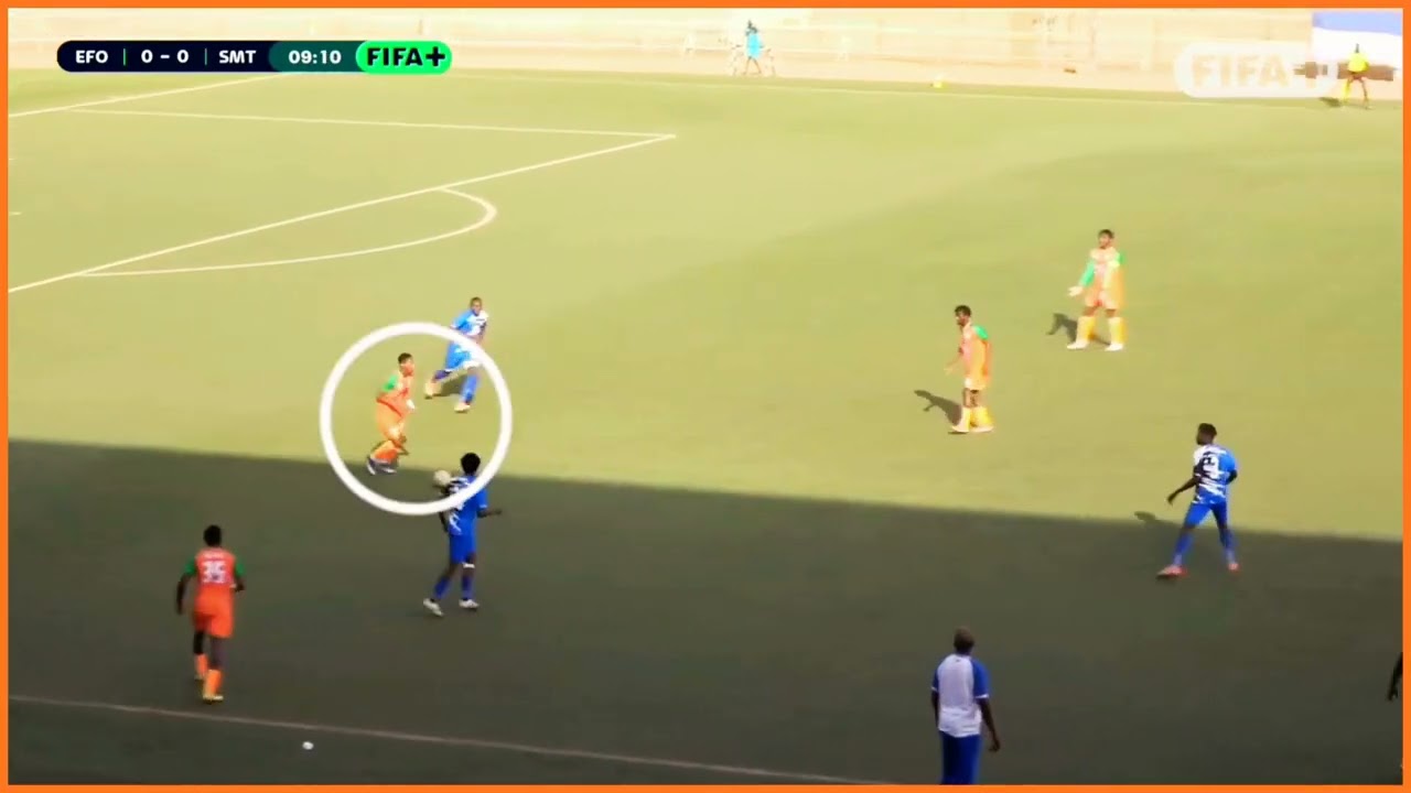 POUABIZAN B LAMINE, attacking midfielder of SALITAS FC ,  Burkina Faso 🇧🇫 League 1