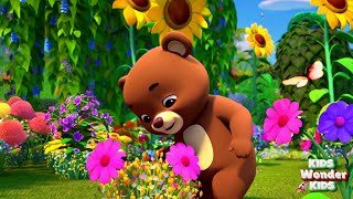 🦊🐰 Animal Friends in the Garden! Kids Song | Outdoor Games & Happy Adventures!