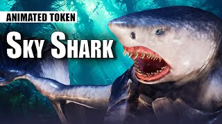 Sky Shark | Beneos Animated DnD tabletop RPG Creature Token