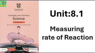 Cambridge Grade 9 unit 8.1|workbook answers|#chemistry #science #sciencewithayazullah #education