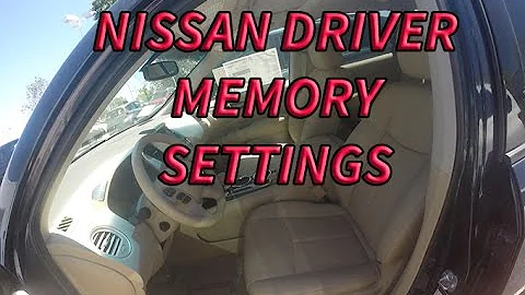 NISSAN PATHFINDER DRIVER MEMORY SETTINGS|GREELEY NISSAN