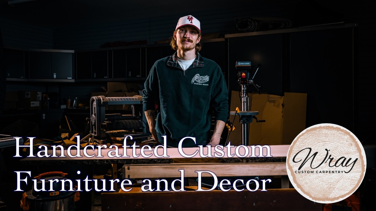 Still frame from the Wray Custom Carpentry brand story video