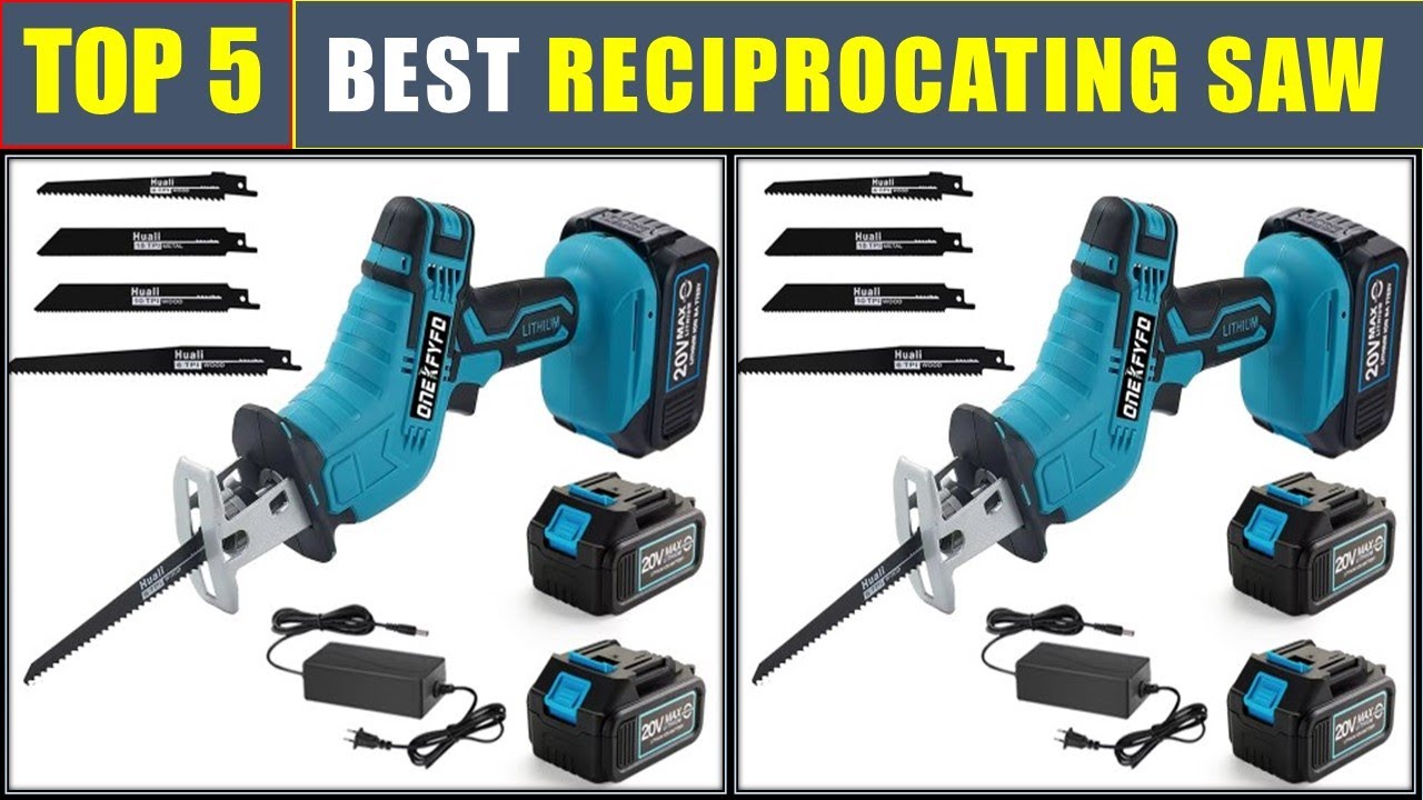 ✅BEST Reciprocating Saw In 2024! Top 5 Best cordless reciprocating saw