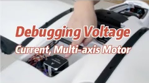 Striver mini4+1 VTOL Guide11- Calibrating Multi-Axis Motors, Voltage, and Current Meter