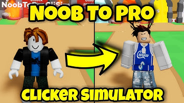 😳*NOOB TO PRO* In Clicker Simulator! (Part 1) (ROBLOX)