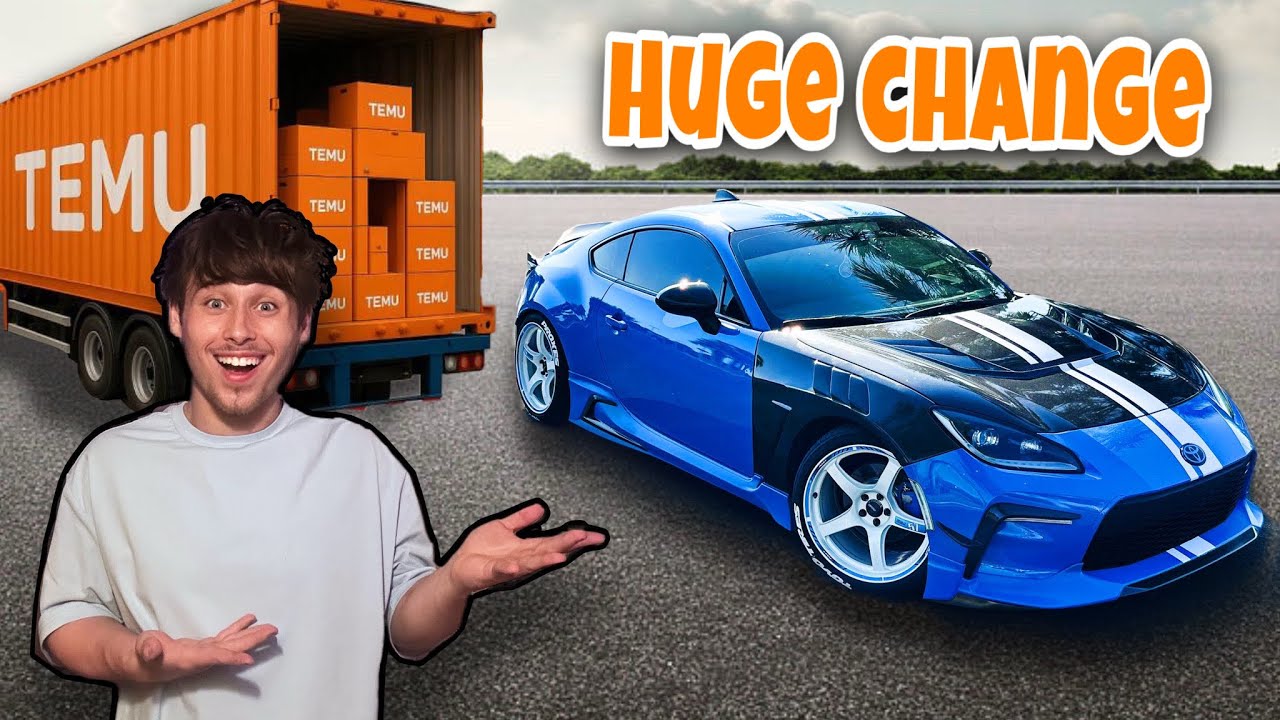 Transforming My Car Into A Race-Style Build Using Temu Parts! I Didn't Expect This...