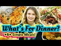 What’s For Dinner?| 6 Real Life Simple Meals| Budget Friendly Meals| Julia Pacheco