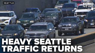 Revive I-5 returns over Ship Canal Bridge, now with closure of 2 right lanes