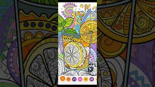 RELAXING COLORING BOOK GAMEPLAY
