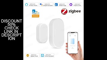 EWelink ZigBee Door And Window Magnetic Sensor Wireless Door Alarm Detector Smart Home Security Work