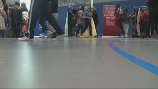 North High School students get prom dresses donated by Mediacom and TLC