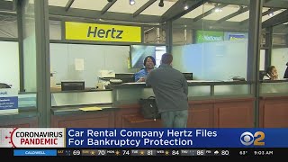 Car Rental Company Hertz Files For Bankruptcy Protection