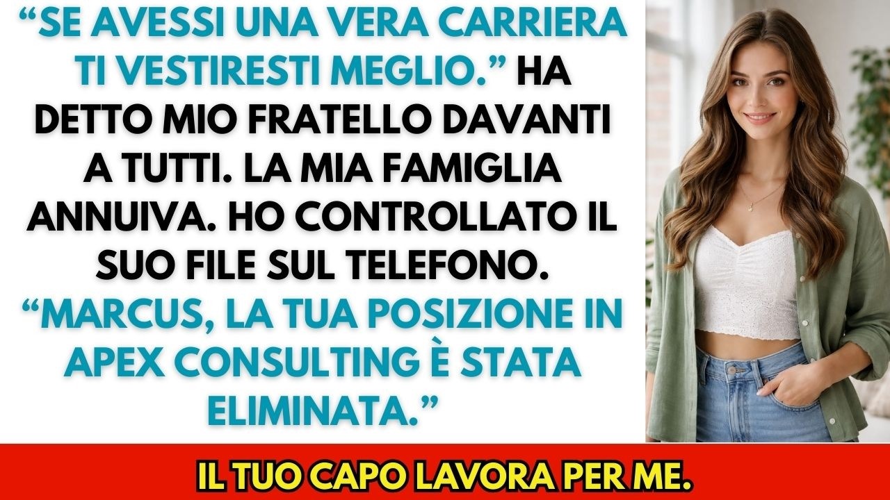 Alla festa di pensionamento di papà, mio fratello mi ha detto “Trova un vero lavoro” — l’ho licenzia