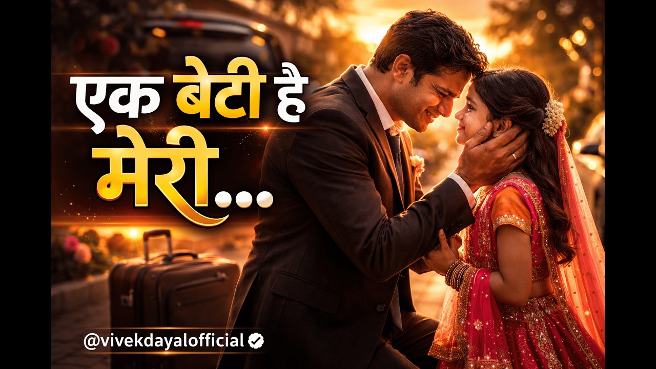 एक बेटी है मेरी… मुझे बहुत प्यार करती है | Father Daughter Emotional Poem | @vivekdayalofficial