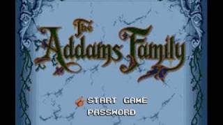 The Addams Family SNES Music - Exploring the House screenshot 5