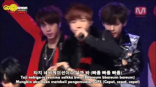 [HAN ROM MALAY SUB] BTS - Boy In Luv (MAMA 2014)