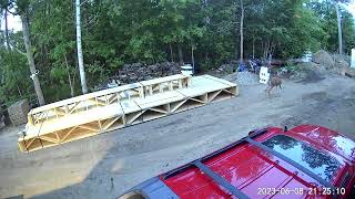 Deer Inspecting Home Construction Site by FROSTY Life 297 views 10 months ago 24 seconds