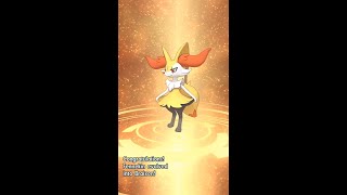 Serenas Fennekin Evolves Pokemon Masters