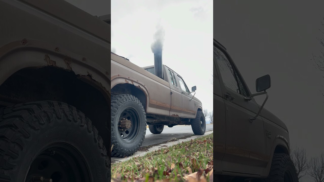 Straight pipe 1986 ford 6.9 diesel 
