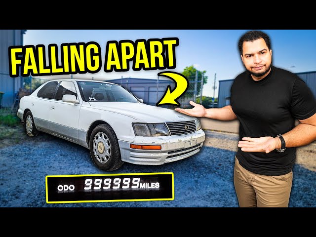 I Bought A Lexus With 1 MILLION MILES For 1 DOLLAR...Here's Everything That's Wrong With It class=