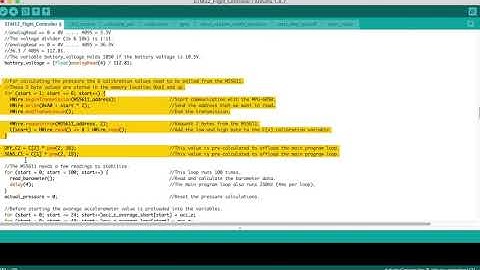 ymfc-mini-drone week2 dive into the code