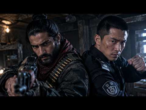 Noir Grove・Middle Eastern Mercenary Versus Patrol Officers Fight・8K Ultra HD