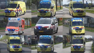 [PRESSLUFT, VERSNELLER] Politie, RTW en verschillende Ambulances met spoed in Enschede