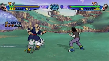 Tien (Mourossonero) VS C-17 (Booce) | [DBZ Budokai 3]
