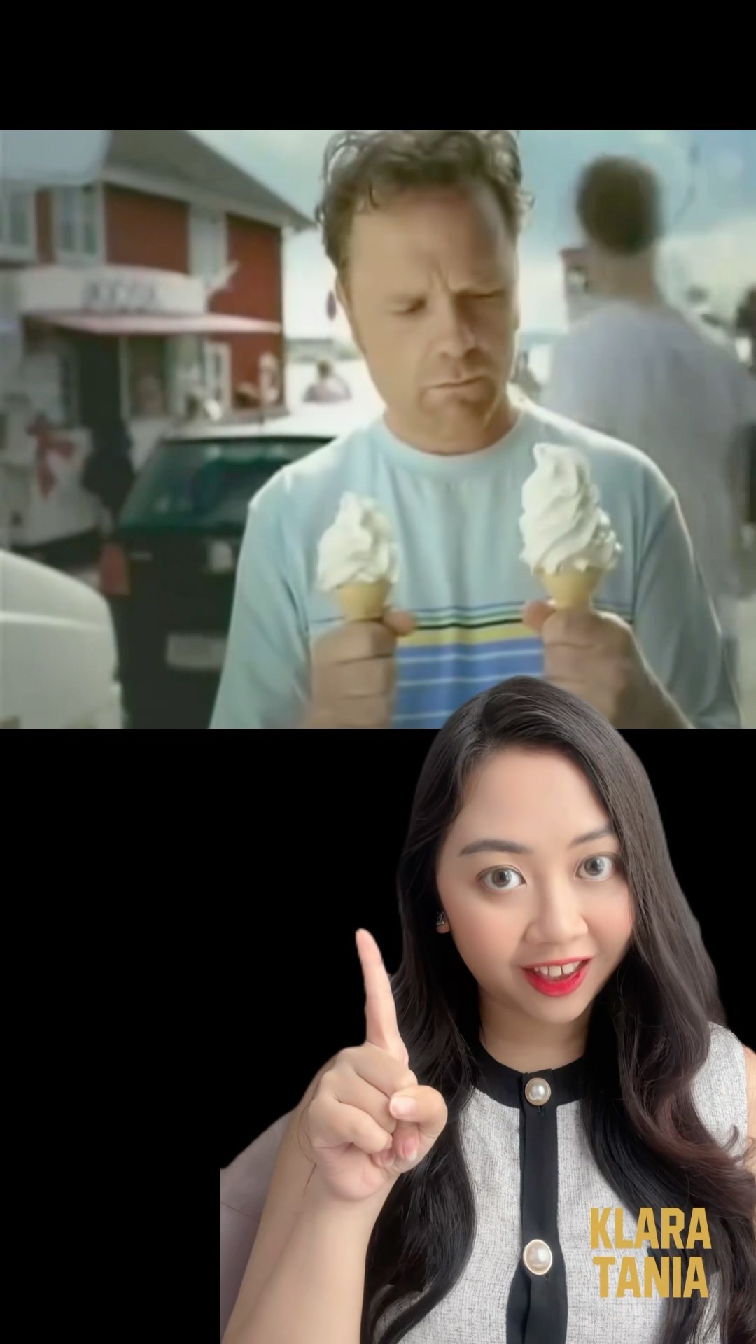 BOCIL TANTRUM KARNA ES KRIM ? | Klara Tania #shorts