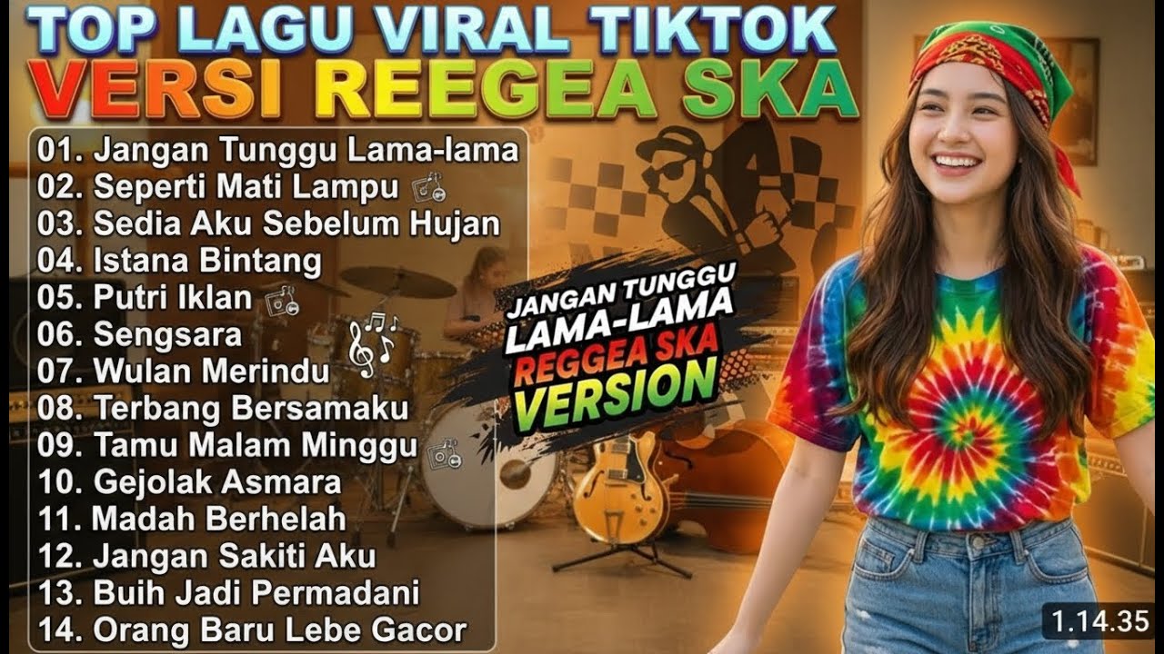 JANGAN TUNGGU LAMA LAMA – CICI PARAMIDA  COVER REGGAE SKA  LAGU INDONESIA VIRAL TIKTOK 2026 TANPA IK
