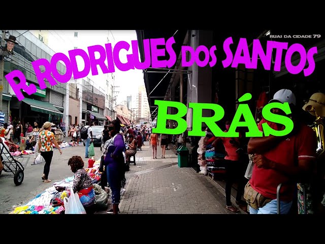 walking Brás - R. Rodrigues dos Santos- São Paulo- Brazil 