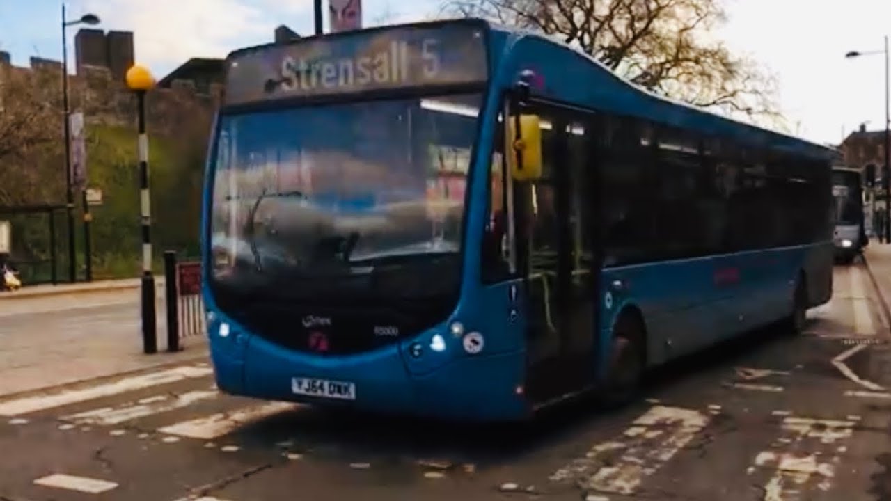First Bus York 65000 At York Railway Station On 5 To Strensall YouTube