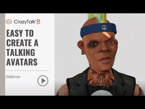 Create Your Own Talking Avatars - CrazyTalk Avatar Creator