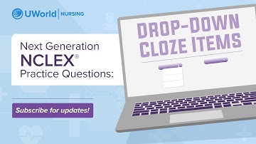 Next Generation NCLEX® Practice Questions: Drop-Down Items